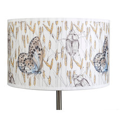 Butterfly & Beetle Shallow Lampshade - Lampshades