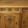 Consigned Rococo Sideboard Louis XV Antique French 1890 Walnut 3-Doors
