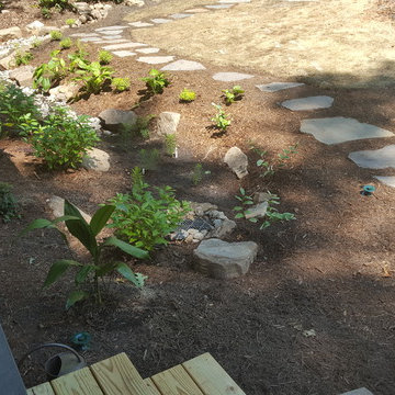 Hofelt Front Drainage and Rain Gardens