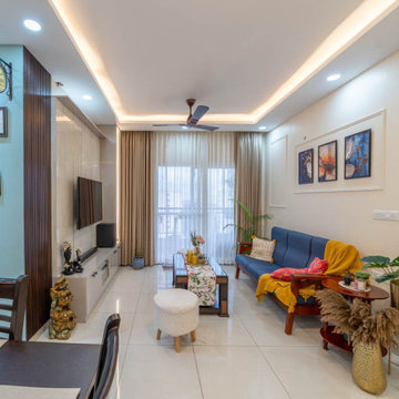 Pooja & Vipin’s Stunning Homeinterior | Vajram Newtown, Chokkanahalli, Bengalore
