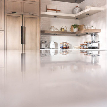 Graywood and Copper Kitchen