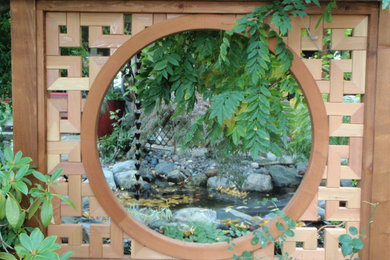 Inspiration for an asian landscaping in Seattle.