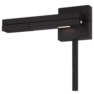 Wac Lighting Stretch Led Swing Arm Transitional Swing Arm Wall Lamps By Wac Lighting Houzz