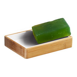 Bathroom decoration. Nature collection. Table soap dish. Beech natural finish - Soap Dishes & Holders