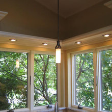 kitchen windows and lighting