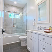 sliding tub door