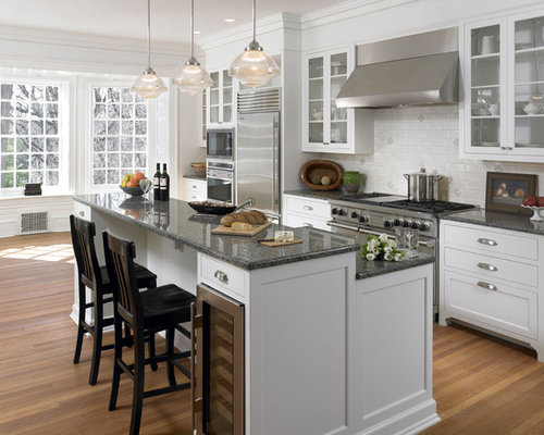 Two Tiered Island | Houzz