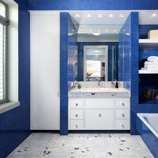 Royal Blue Bathroom Ideas Houzz