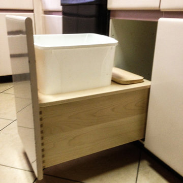 Narrow Garbage Pull Out