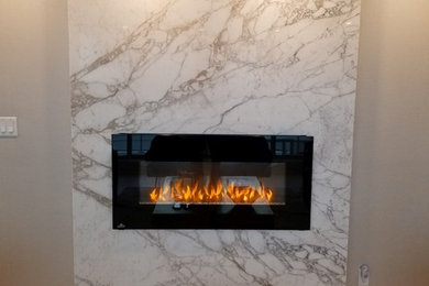Inspiration for a modern living room remodel in Vancouver