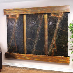 Deep Creek Falls Marble Wall Fountain - Indoor Fountains