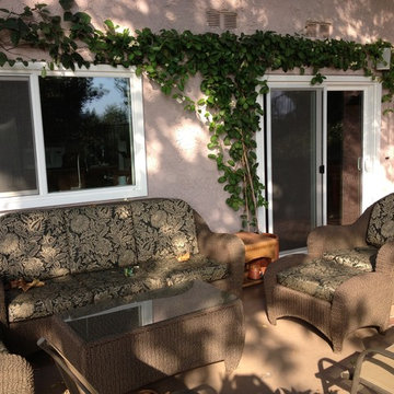 Sunbrella wrap around cushions