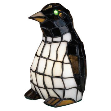 8" H Penguin Accent Lamp