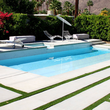 Desert Pool & Spa Landscaping Retreat
