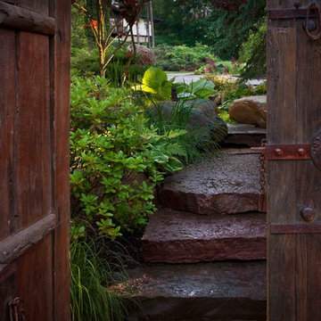 Informal European Garden