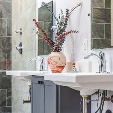 Master Bathroom Remodeled With Stand Alone Tub, Standing Shower, Warrenton VA