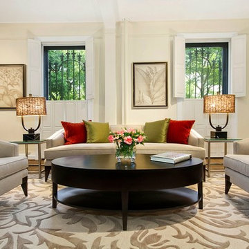 NYC Living/Family/Den Rooms by Designed to Appeal