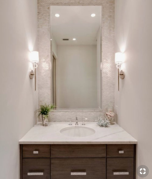 wall sconces for powder room