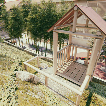 Kids & Adults Entertainment Areas | Utilizing a Steep Slope