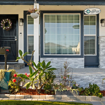 Modern Exterior & Hardscape Remodel by Nextgen Home Builders in Pasadena, CA