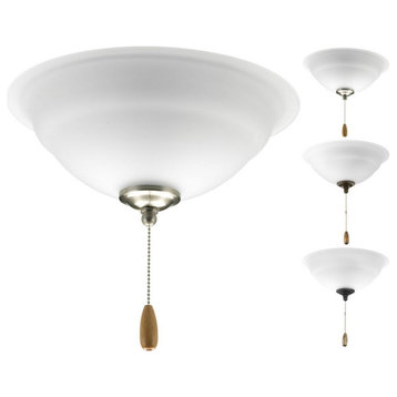 Progress Torino Collection 2-Light Ceiling Fan Light P2645-01WB