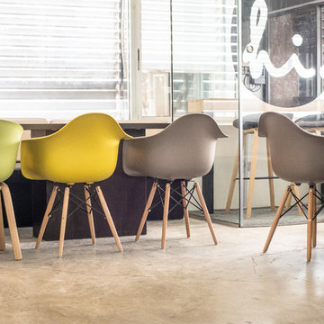 Industrial and Rustic Office Design