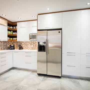 Cuisine Beaujoly - Design de cuisine - Petite contemporaine