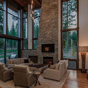 Modern Mountain Cabin