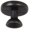 1-1/8" Round Hammered Cabinet Knob, Set of 10, Oil Rubbed Bronze