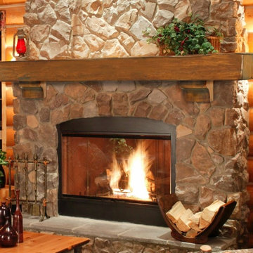 Pearl Mantels Shenandoah 72" Mantel Shelf in Dune Finish