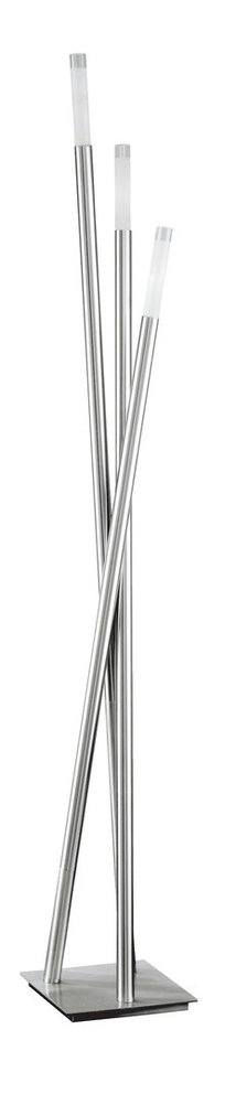 Icicle Modern Floor Lamp, Antique Metal, Stainless Steel