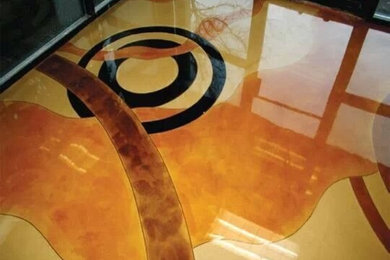 Example of a minimalist entryway design in Tampa