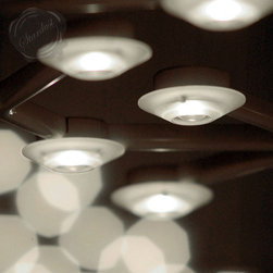 LED NET CIRCLE SUSPENSION FROM STARDUST.COM - Chandeliers