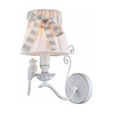 Fabric wall light Bird with bird figure