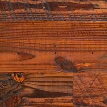 Reclaimed Antique Heart of Pine Hit Skip Flooring