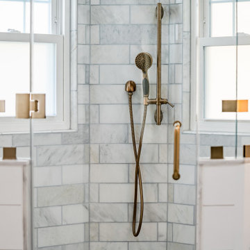 Downingtown Modern Farmhouse Master Bathroom