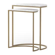 pink chair brass