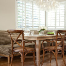 Capiz shell chandelier
