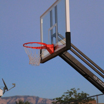 Kyle P's Pro Dunk Platinum Basketball System on a 48x29 in Rio Rancho, NM