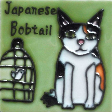 Japanese Bobtail Cat Magnet