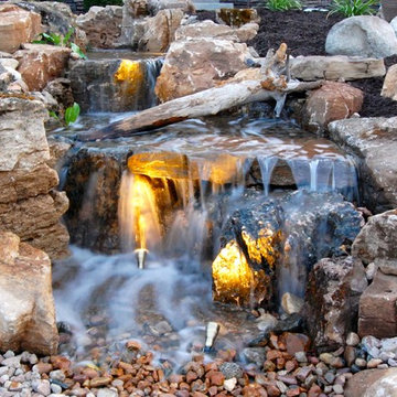 Pondless waterfall