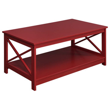 Oxford Coffee Table With Shelf