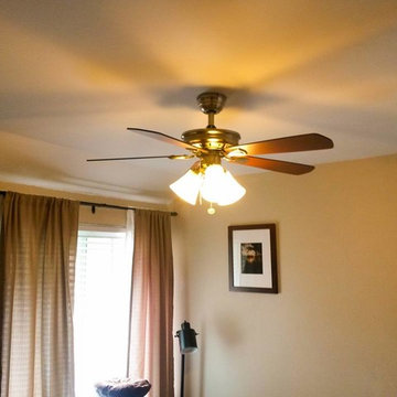 Wire New Ceiling Fan Locations and Install Ceiling Fans