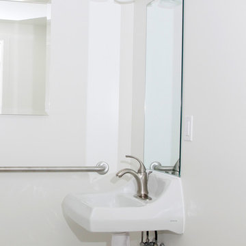 ADA Compliant Bathroom With Wheelchair Accessible Shower