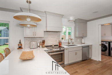 Example of a kitchen design in Other