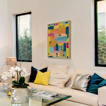 "Vibrant Colors" Framed Painting Print