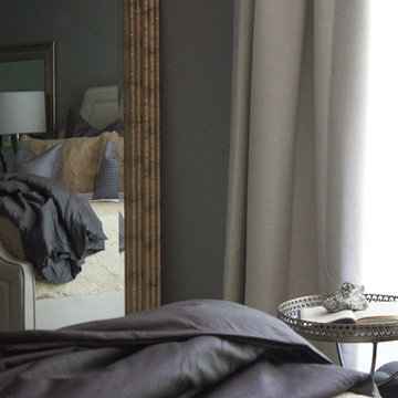 Transitional Glam Master Suite