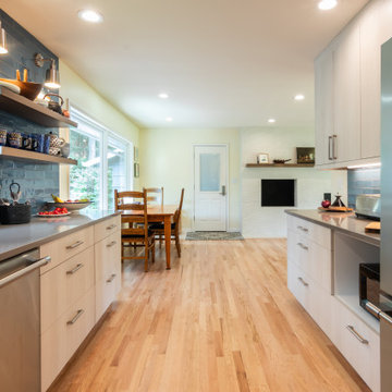 Portland Kitchen and Living Room Remodel