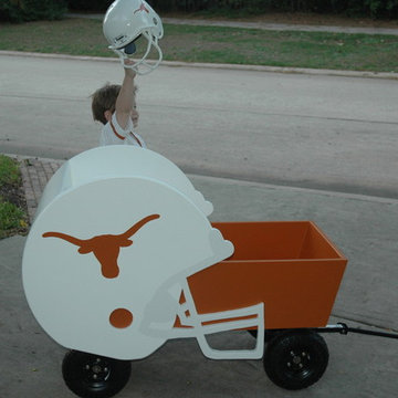 Football Helmet Wagons