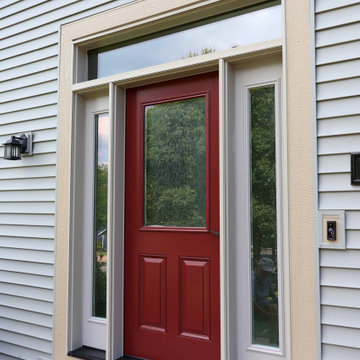 Ensemble Entry Door in Cranberry Red - Eau Claire, WI